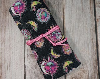 Sun & Moon Tarot Oracle Deck Wrap Pouch with Pocket