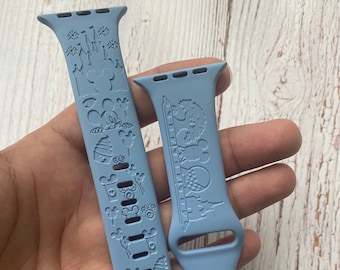 Personalized Disney theme park Apple Watch Band Gift for Her Gift for kids Disney love Disney Christmas Gift Custom Apple Watch Micky Mouse