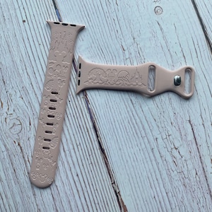 Disney Castle snacks theme park Apple Watch Band 38 40 41 42 44 45 49 mm silicone Apple watch strap for Series 1 2 3 4 5 6 7 8 9 SE Ultra