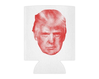 トランプ大統領ビールクージー – 12オンス缶クーラー – MAGAドリンクホルダー – 保守派への愛国的な贈り物