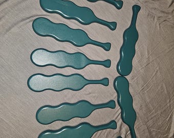 Remo curvo de HDPE reciclado hecho a mano