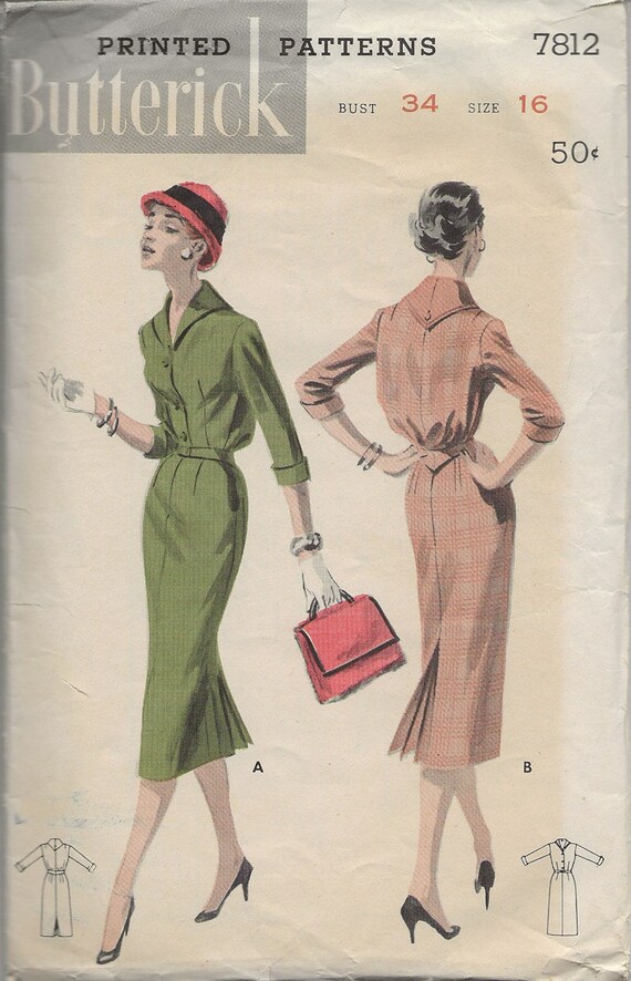 50s sheath dress