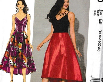 Phoebe Couture Boned Special Occassion Dress Reg. and Plus Size Simplicity 0870 Size 14-22 UNCUT