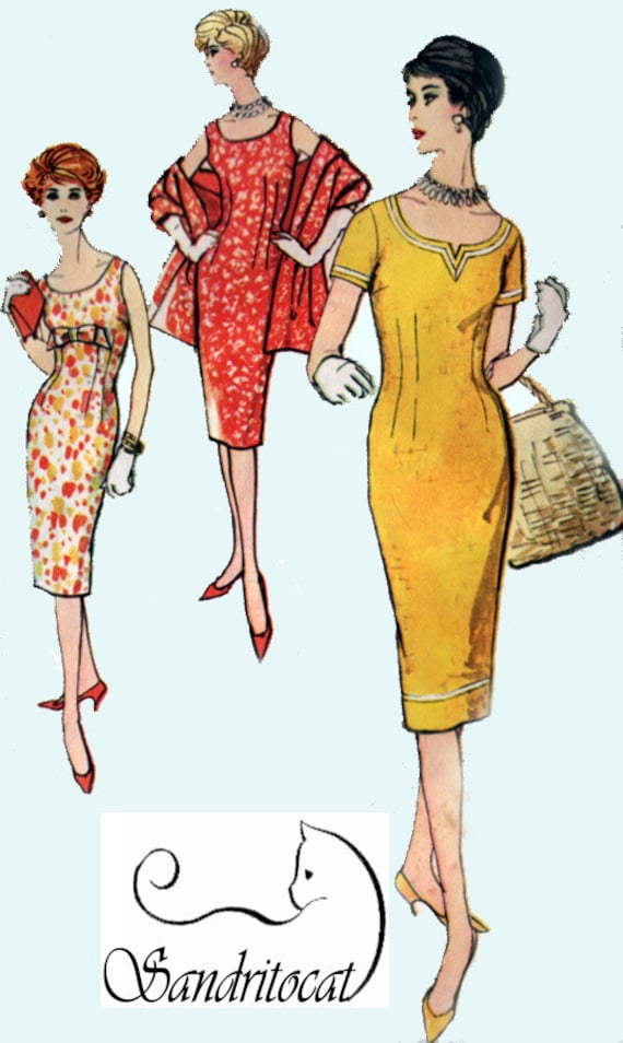 50s sheath dress