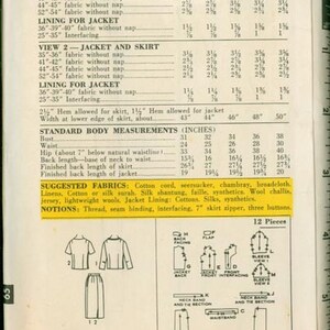 CLEARANCE SALE 1960s Wiggle Suit Advance 3173 Womens Sew Easy Mod Madmen 60s Vintage Sewing Pattern Size12 Bust 32 UNCUT image 3