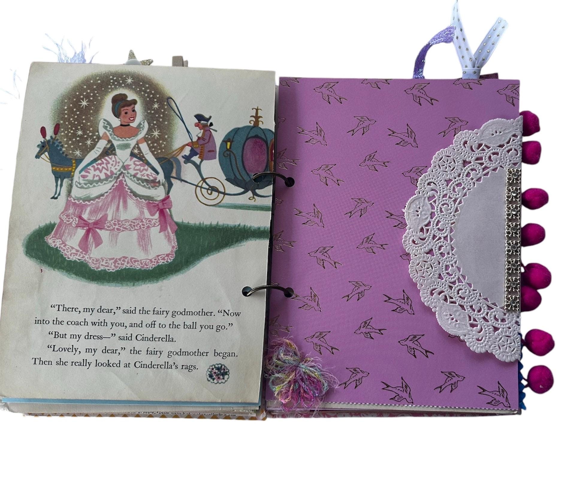 アテッサ新作モデル Cinderella SWEETEST LGB 50's Vintage Journal Junk Handmade 洋書