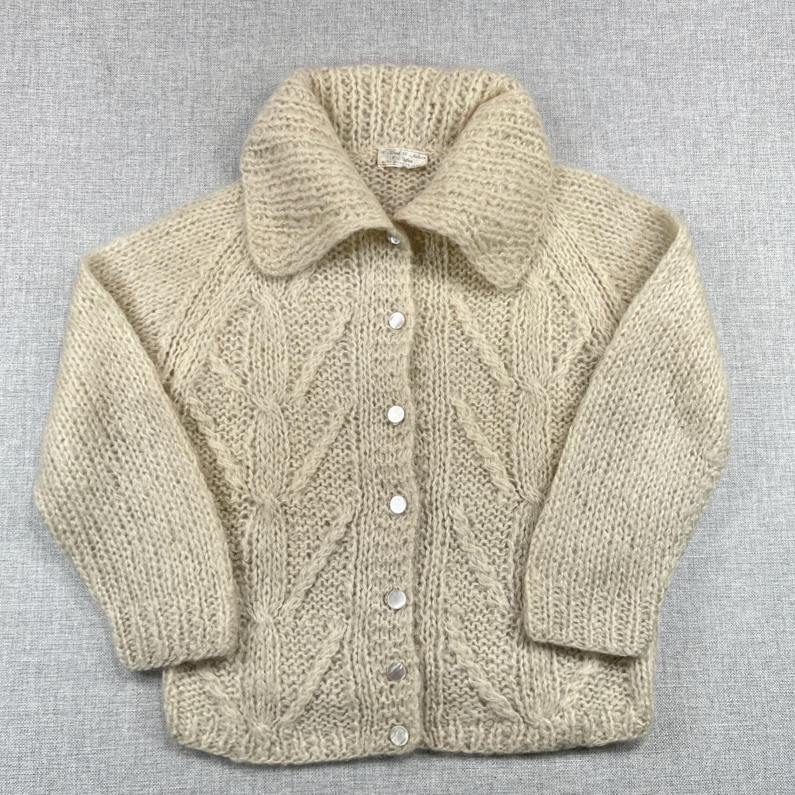 トップス Vintage mohair cardigan 60s Mohair Cloud Cardigan – VAUX VINTAGE