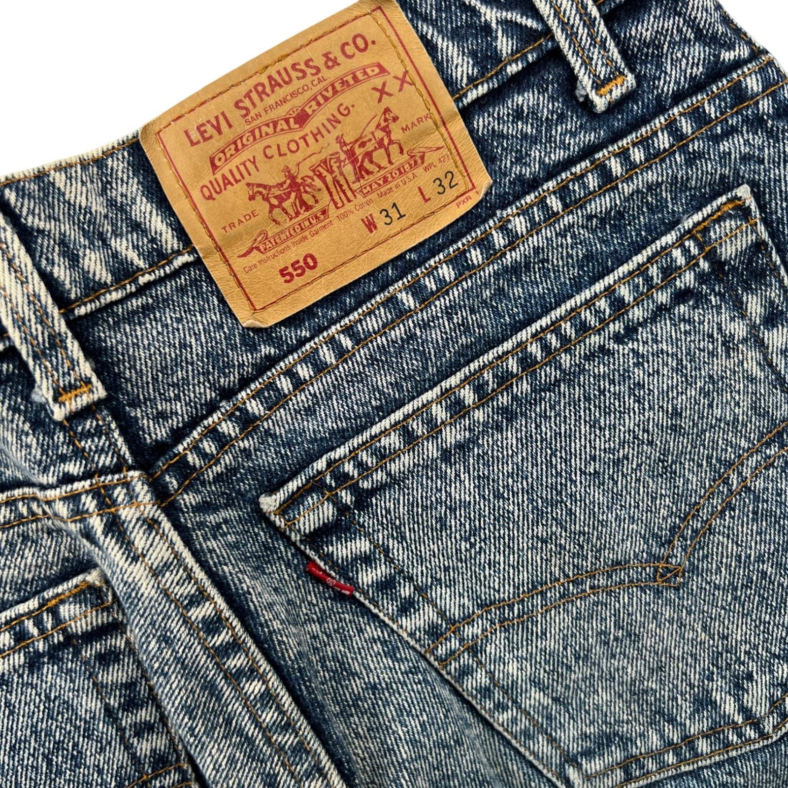 80s Levis 550 - Etsy
