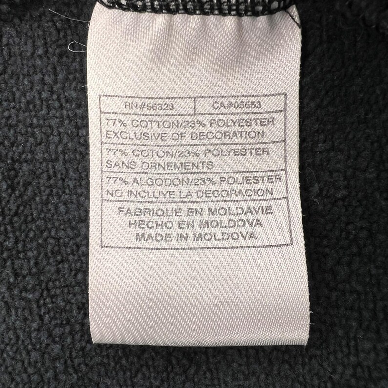 VTG Y2K Nike Fleece Sweatpants Joggers Men Large Black Athletic Lounge Swoosh image 8