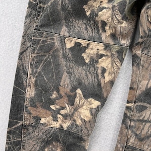 VTG 90s Wrangler Double Knee Camo Jeans Men 34x30 Made in USA Hunting Streetwear image 3