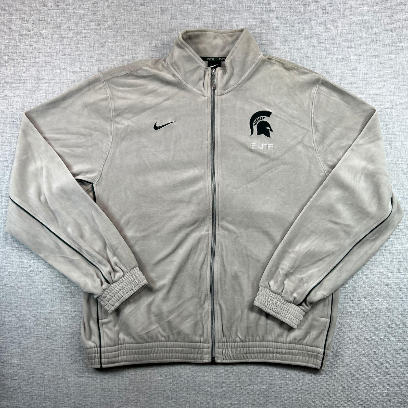 00s archive OLD NIKE Velour Track Jacket Nike - Vintage archive 