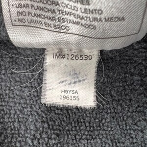 VTG Y2K Nike Fleece Sweatpants Joggers Men Large Black Athletic Lounge Swoosh image 9