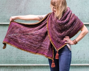 Moontide Wrap (Knitting Pattern)