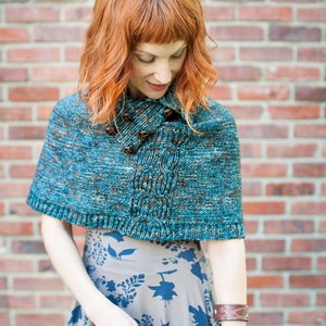 Codex Capelet (Knitting Pattern)