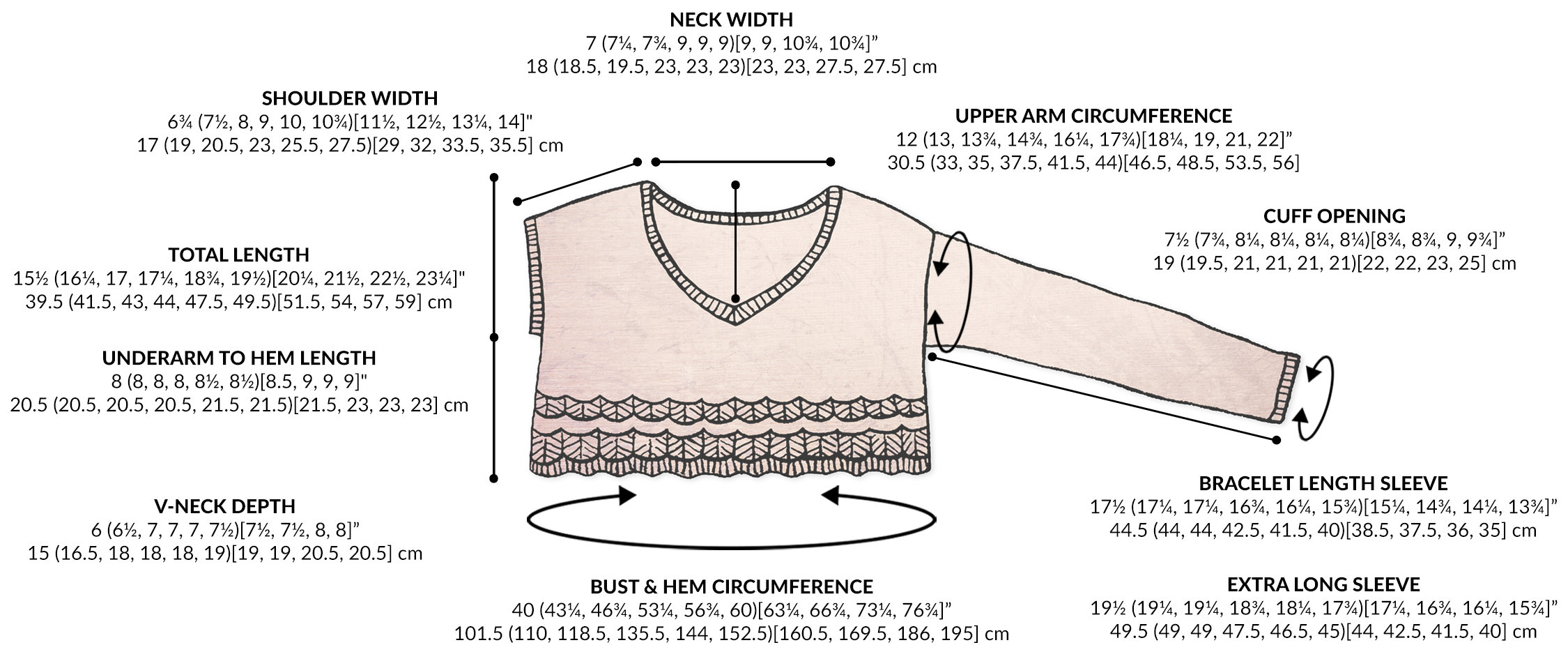 M Lace Hem Tee (knitting Pattern) - Etsy