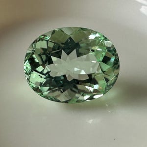 Paraiba Tourmaline – 2.60 ct Oval Cut | Seafoam Color| Natural Loose Gemstone for Custom Jewelry | Rare Collector’s Gem