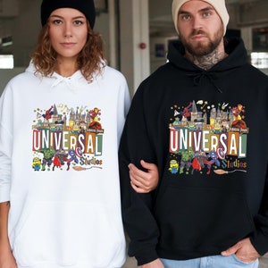 Vintage Universal Studios Sweatshirt, Universal Studios Family Vacation 2024, Universal Studios Trip Shirt, Family Trip Top, 2024 Vacation