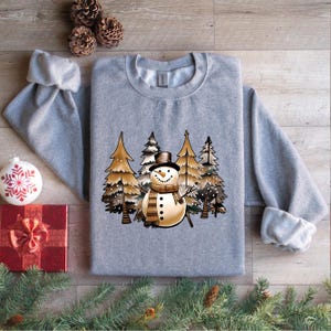 Christmas Sweatshirt, Christmas Sweater, Christmas Crewneck, Christmas Tree Sweatshirt, Holiday Sweaters for Women, Winter Sweatshirt