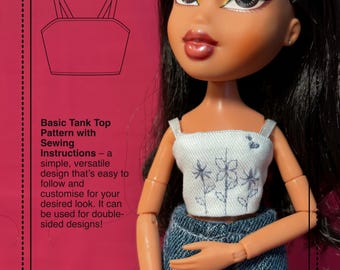 Bratz-naaipatroon voor tanktop