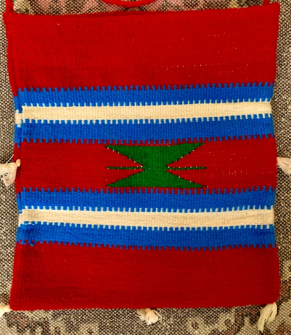 Ortega's New Mexico Chimayo Wool Purse/ Hand Wove… - image 4