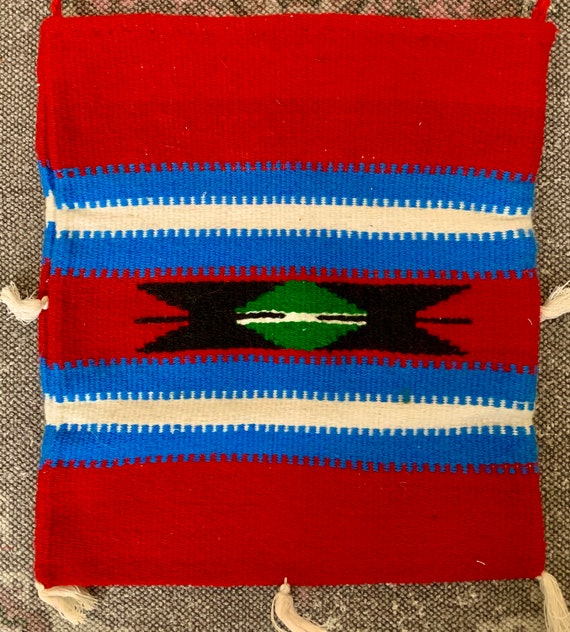 Ortega's New Mexico Chimayo Wool Purse/ Hand Wove… - image 5