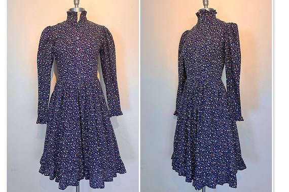 Handmade Vintage Prairie Dress with Ruffles Handmade Vintage Prairie Dress with Ruffles