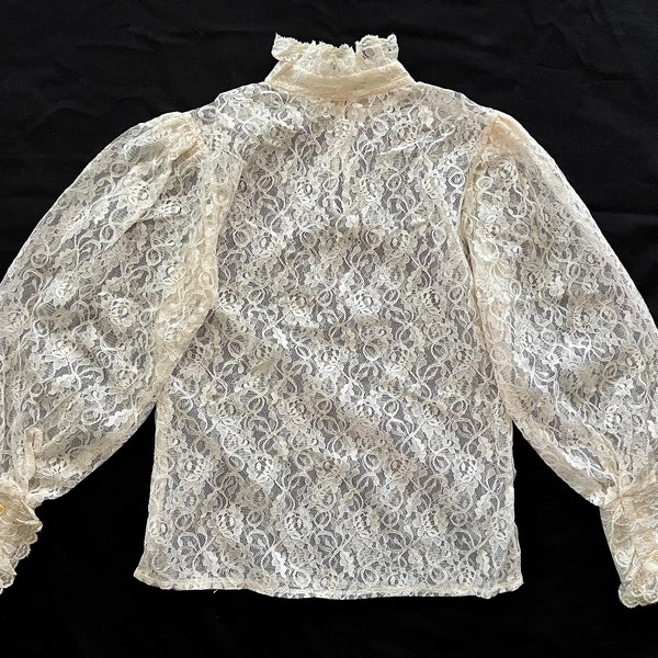 Victorian Keyhole Blouse - Etsy