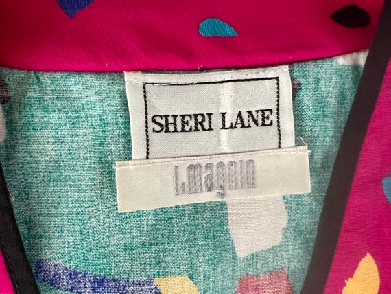 Sheri Lane for I Magnin Lightweight Colorful Cott… - image 8