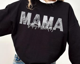 Felpa personalizzata per mamma e papà / regalo per nonni e nonne / Felpa personalizzata per neonati e bambini