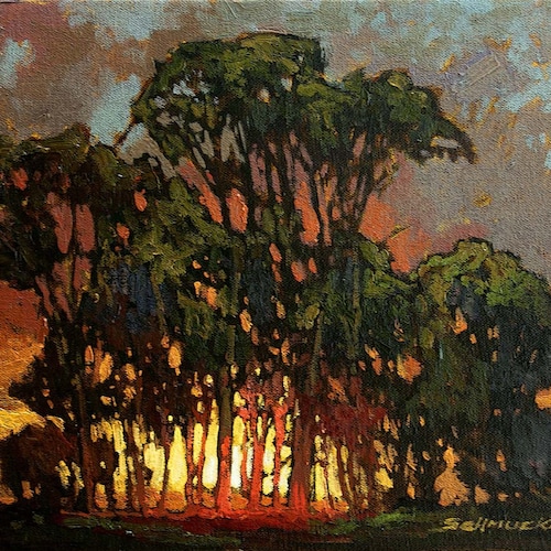 Sunset Ridge Arts and Crafts Mission Pines Giclee Fine Art - Etsy