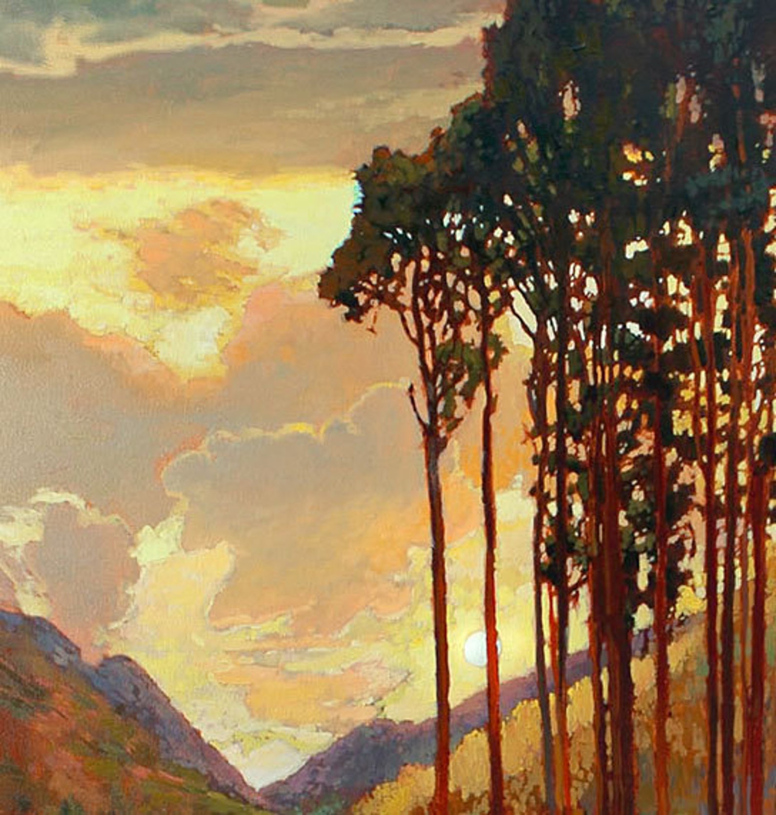 Tonalist Impressionist Art Matted Giclee Fine Art Print Etsy