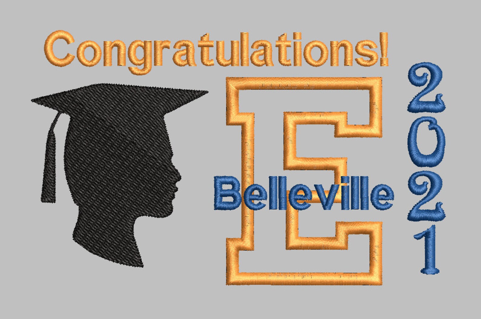 Customized Quilt Labels Graduation Machine Embroidered on Etsy