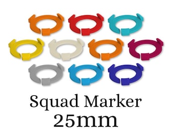 Squad Marker - 25mm (10x)