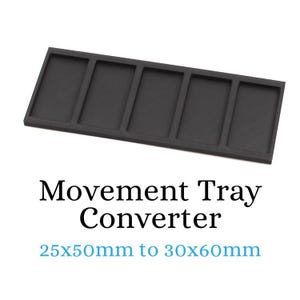 Verplaatsingsbakken Converter - 25 x 50 mm naar 30 x 60 mm