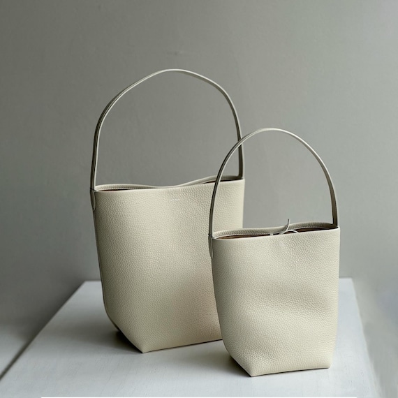 Leather Tote Bag, Large Women's Shoulder Bag, Leather Hobo Bag, Underarm Bag, Commuter Bag