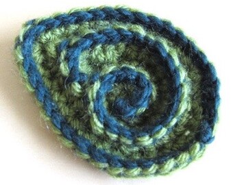 Deco Leaf - PDF Crochet Pattern