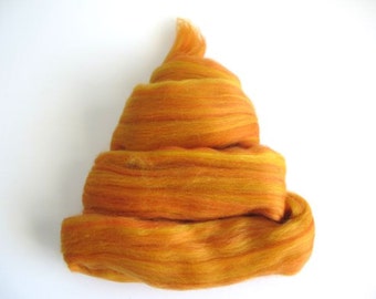 Color Fusion - 19 Micron Merino Top - Ginger - 4oz