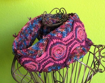 Talkin' Revolution Circular Scarf - PDF Crochet Pattern