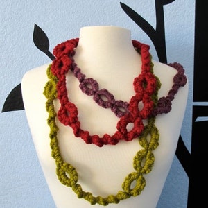 Oversized Tatted Necklace - PDF Tatting Pattern