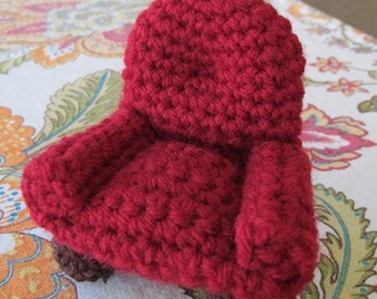 The Easy Chair - Doll House Furniture - Miniatures - Amigurumi - PDF Crochet Pattern
