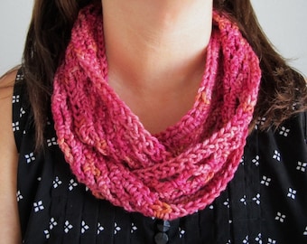 Easy Elegance Circular Scarf - PDF Crochet Pattern