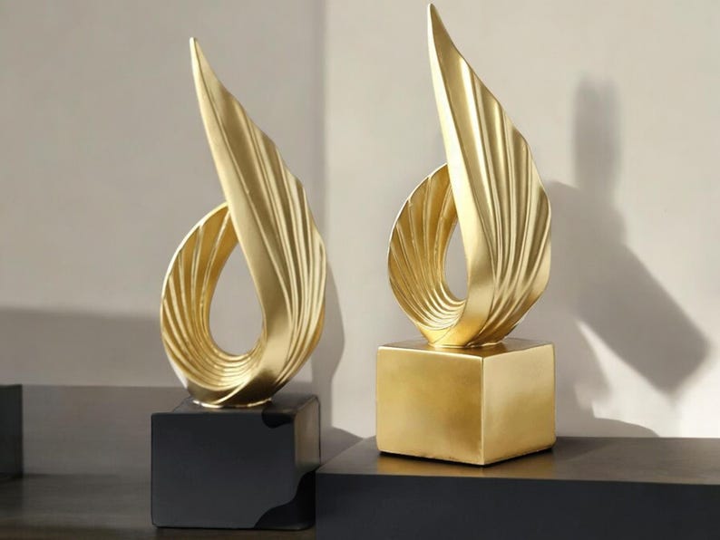 Abstract Sculptures Decoration Art Resin Accessories Hotel Furnishing ...