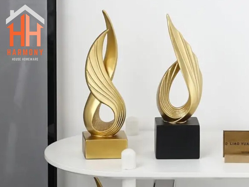 Abstract Sculptures Decoration Art Resin Accessories Hotel Furnishing ...
