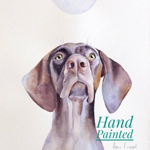 Hand-Painted Pet Art, Pet Memorial Painting, Custom Watercolor Dog Portrait, Personalised Pet Illustration, Unique Gift for Dog Lovers