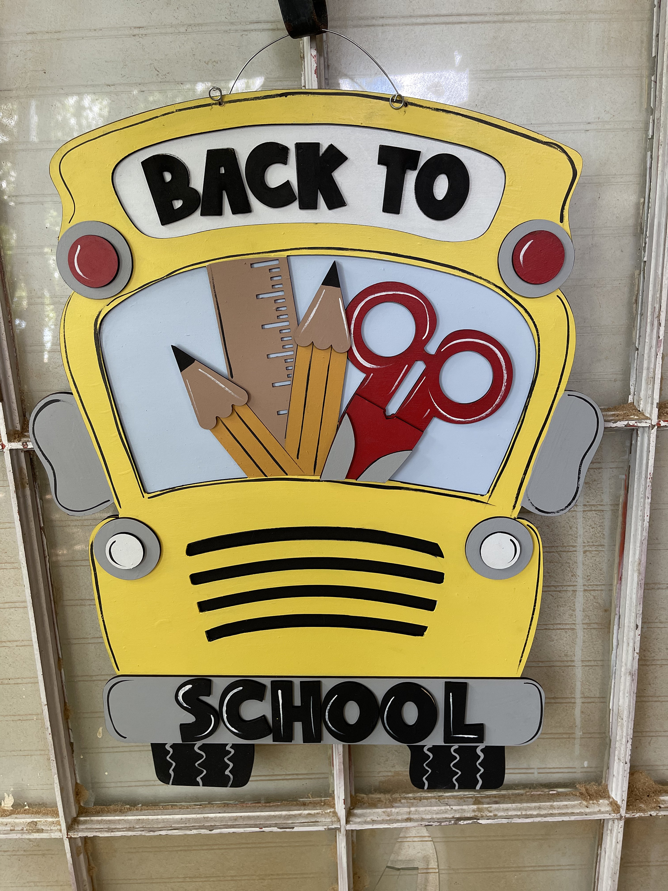 PerKoop 69 Feet School Bus Bulletin Board Border Yellow Bus Rolled Trim ...