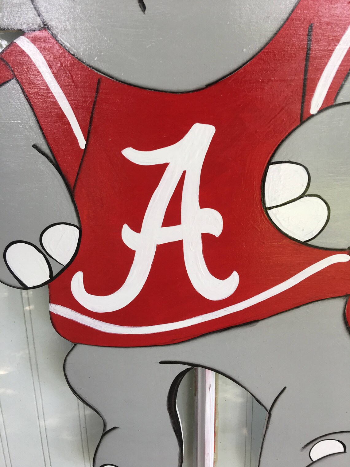 Front Door Decor Alabama Elephant Sports Decor Sports Etsy