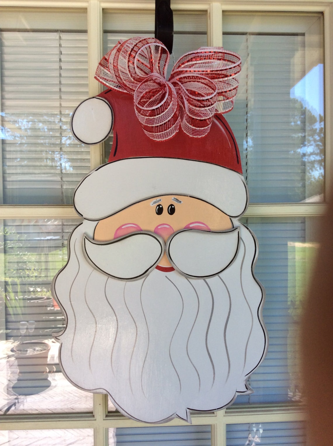 Front door decor front door decoration Christmas door Etsy