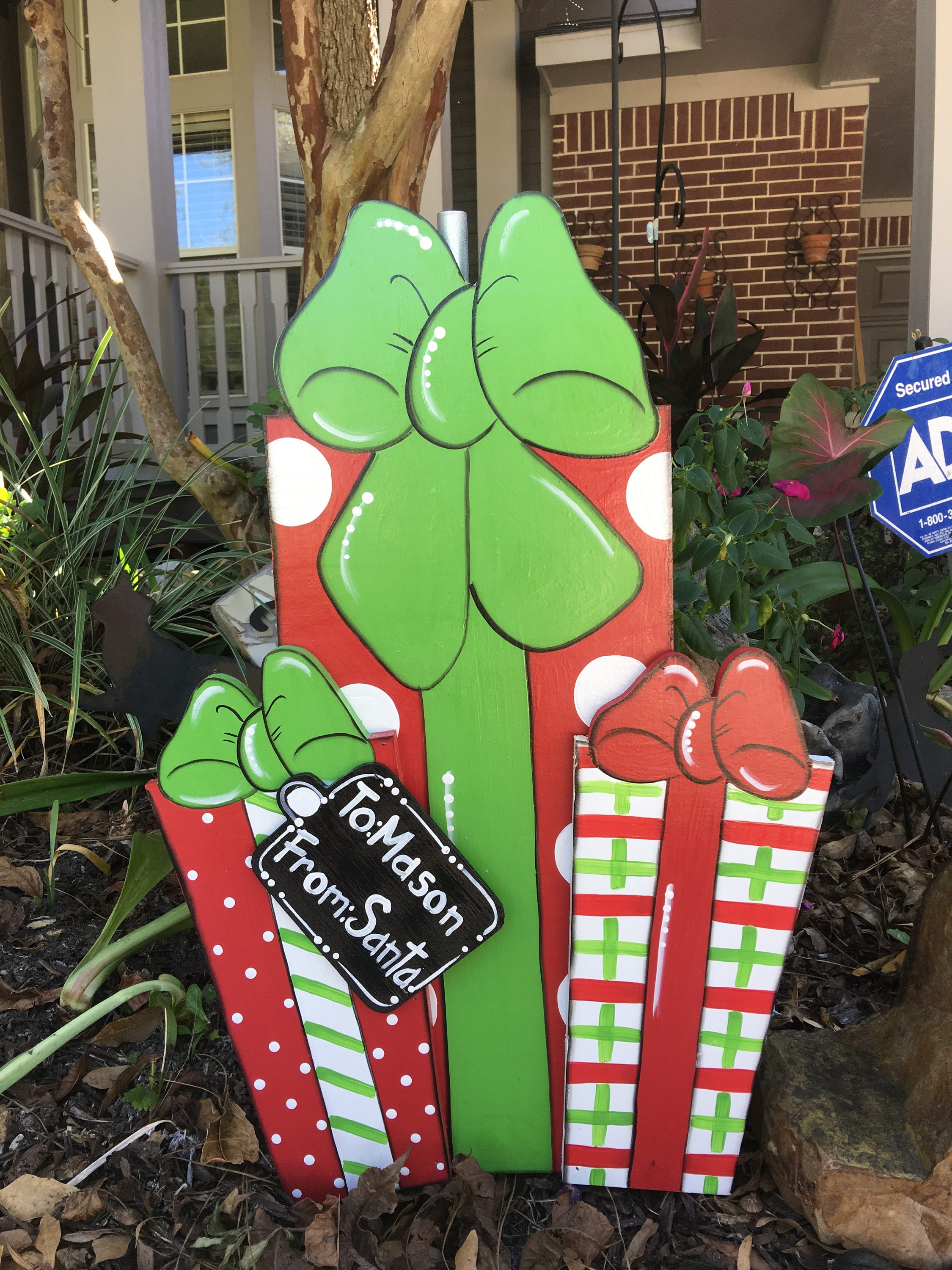 Christmas yard art Christmas decorations yard decor  Etsy