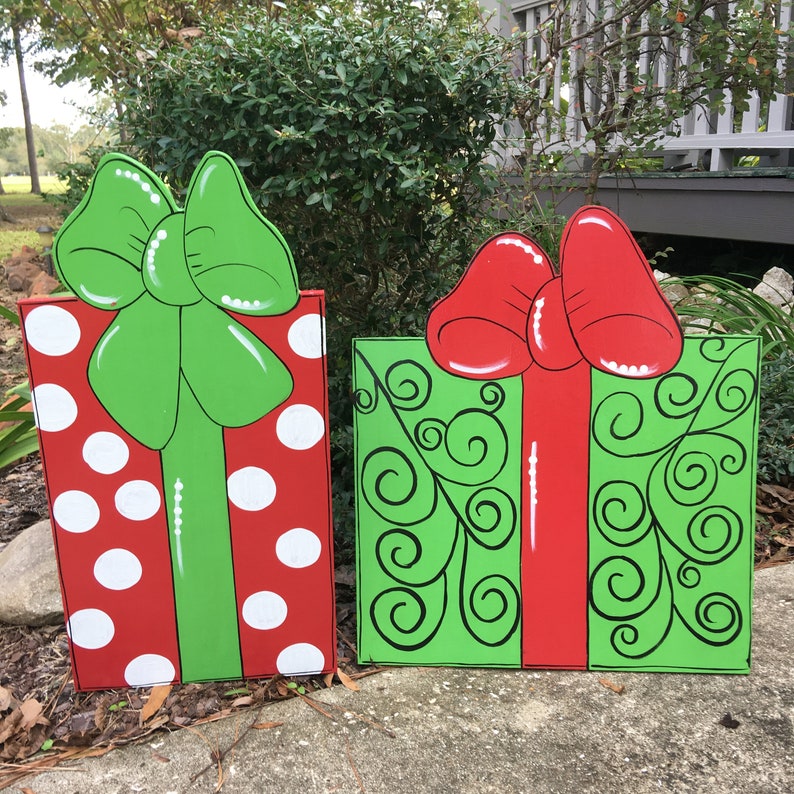 Christmas Yard Art Christmas Decoration Yard Art Seasonal - Etsy