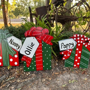 Christmas yard art, Christmas yard decor,  Christmas decorations, wooden Christmas decorations